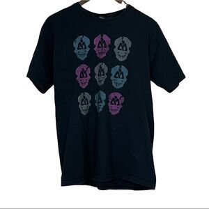 Matrix Black Short Sleeved T-shirt Size M